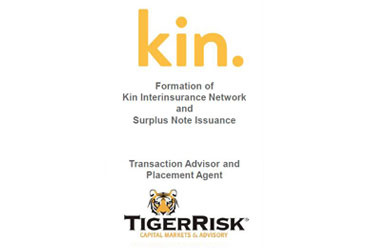 Kin Insurance Sponsored Formation of Kin Interinsurance Network