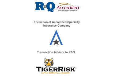 R&Q Formation of Accredited Specialty Insurance Company