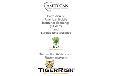 K2 Insurance Services Sponsored AMIE Reciprocal Exchange