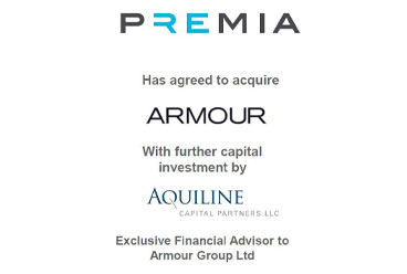 Premia Announced Acquisition of Armour