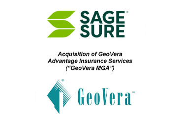 SageSure to Acquire GeoVera MGA, Including GeoVera’s Industry-Leading Underwriting Franchise in Residential Earthquake Risk