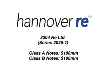 Hannover Rück SE Sponsored 3264 Re Ltd. (2025-1) Class A and Class B Notes